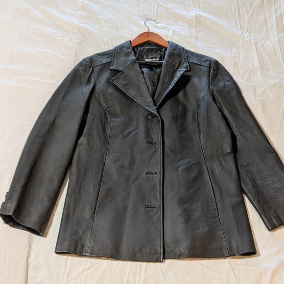 Dunne & Cole leather jacket, size M - Picture 1 of 6